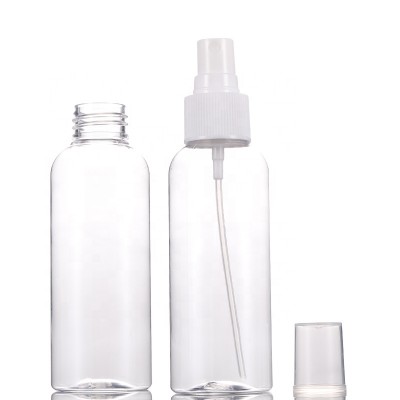 Spot Wholesale 100ml PET Medical Alcohol Antibacterial Spray Pump Bottle Plastic Spray Bottle